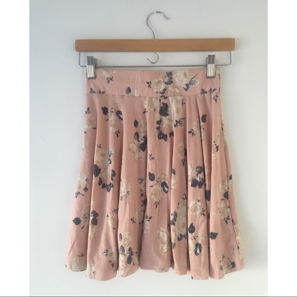 LAST CHANCE Floral Circle Skirt